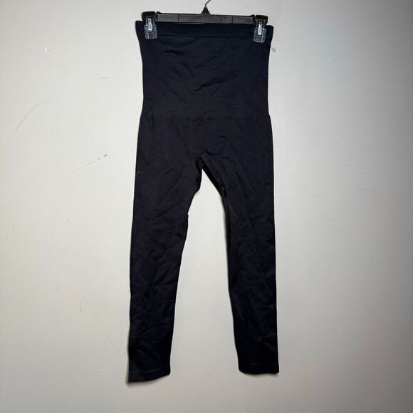 Shapermint black seamless high waisted shape wear leggings large - Picture 1 of 5